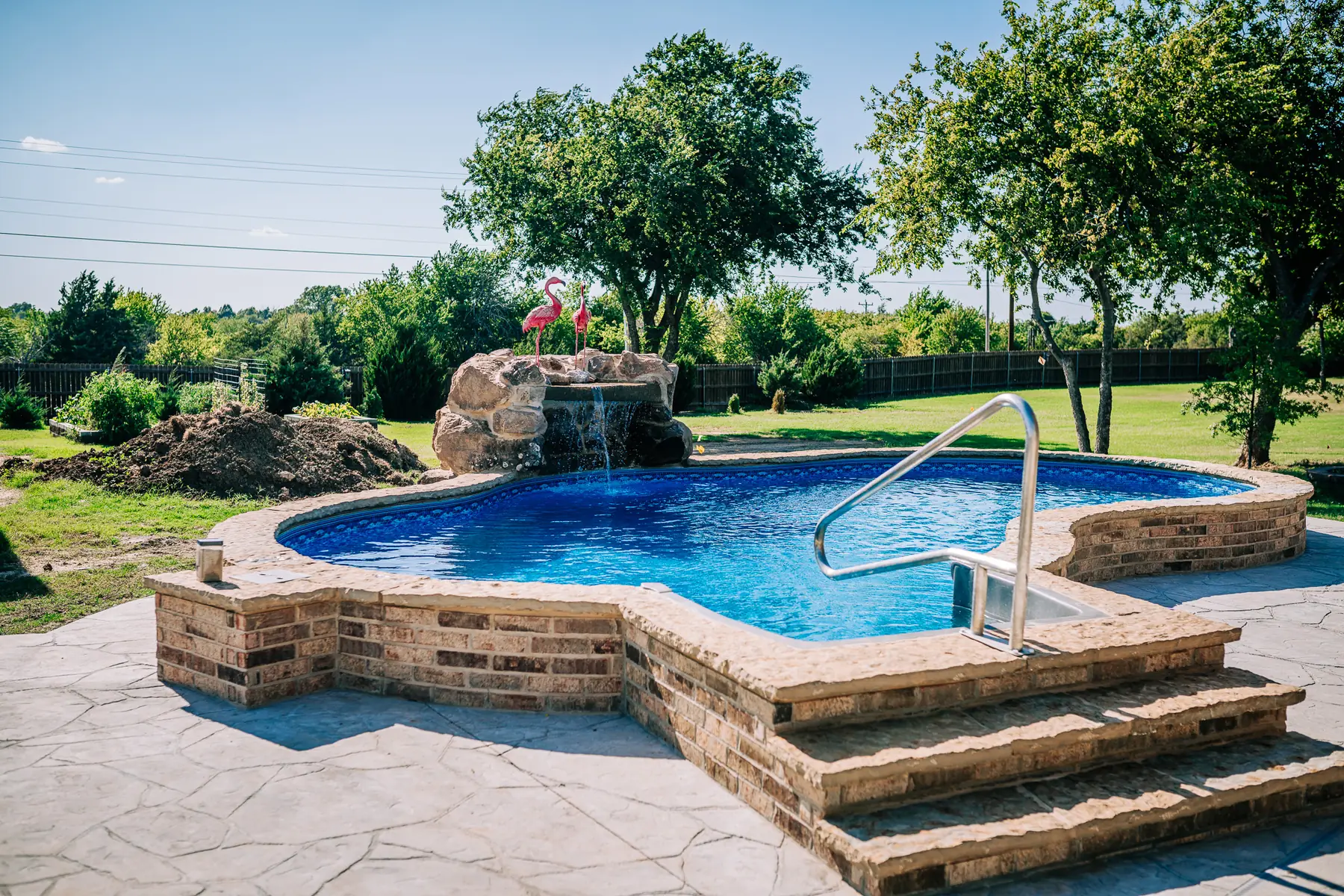 Pool project by Imperial Pools & Hardscapes