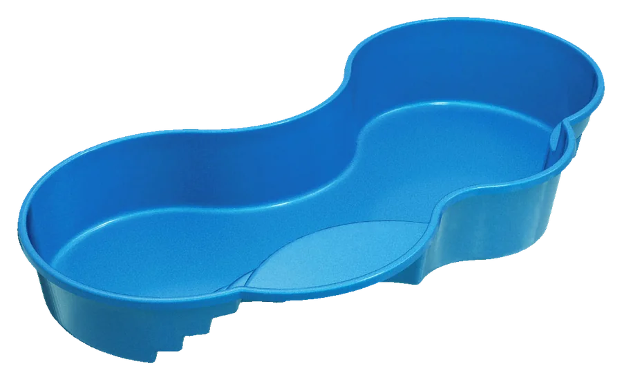 Finesse fiberglass pool shell