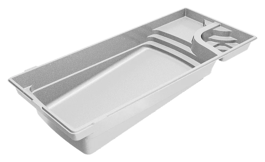 Heavenly 14 Deluxe fiberglass pool shell