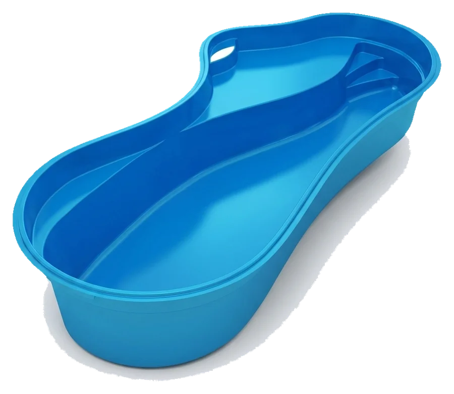Inspiration fiberglass pool shell