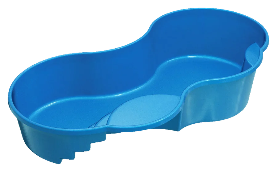 Poise fiberglass pool shell