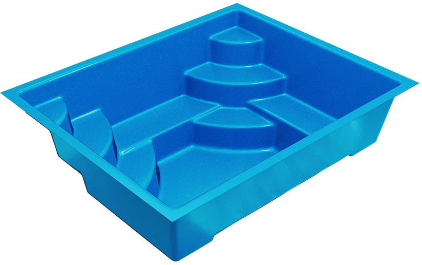 Refinement fiberglass spa shell