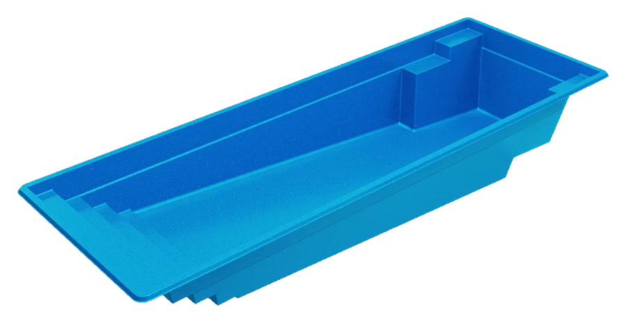 Stature 13.37 fiberglass pool shell