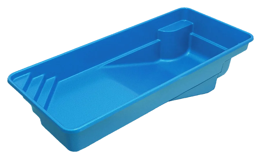 Valiant fiberglass pool shell