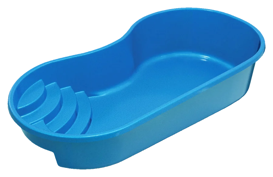 Virtue fiberglass pool shell