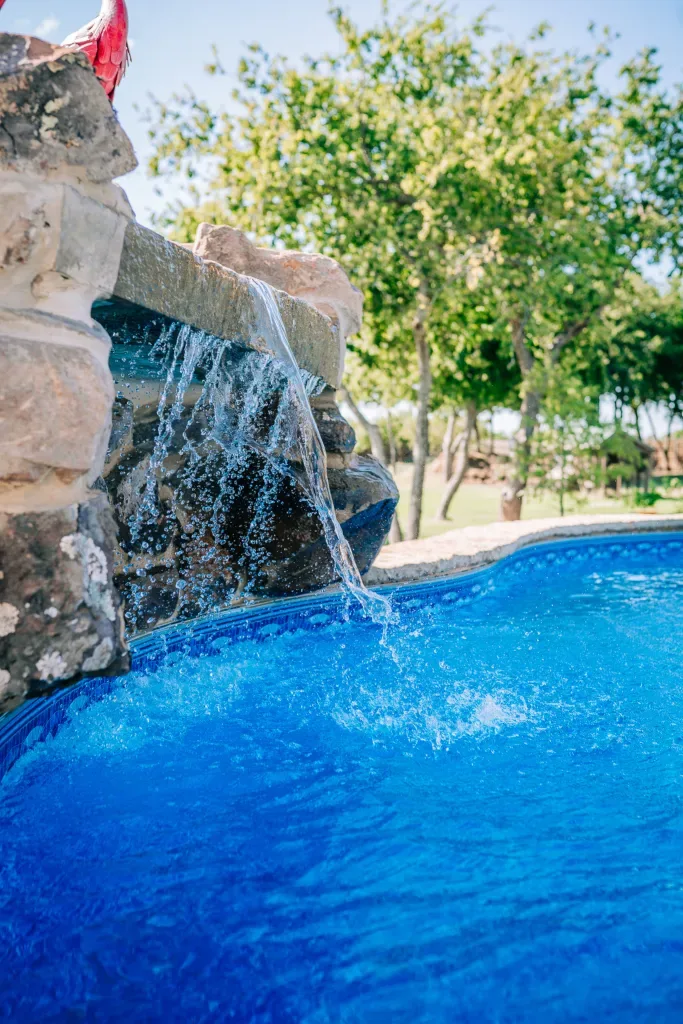 Completed pool project by Imperial Pools & Hardscapes