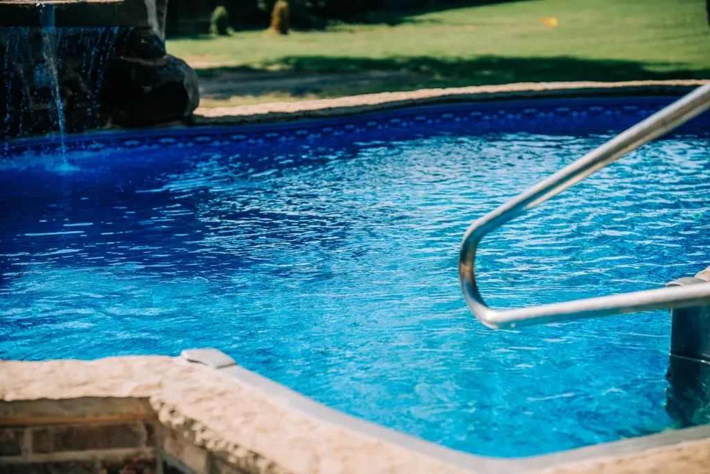 Completed pool project by Imperial Pools & Hardscapes